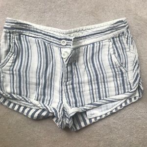 Free People NWOT Striped Shorts